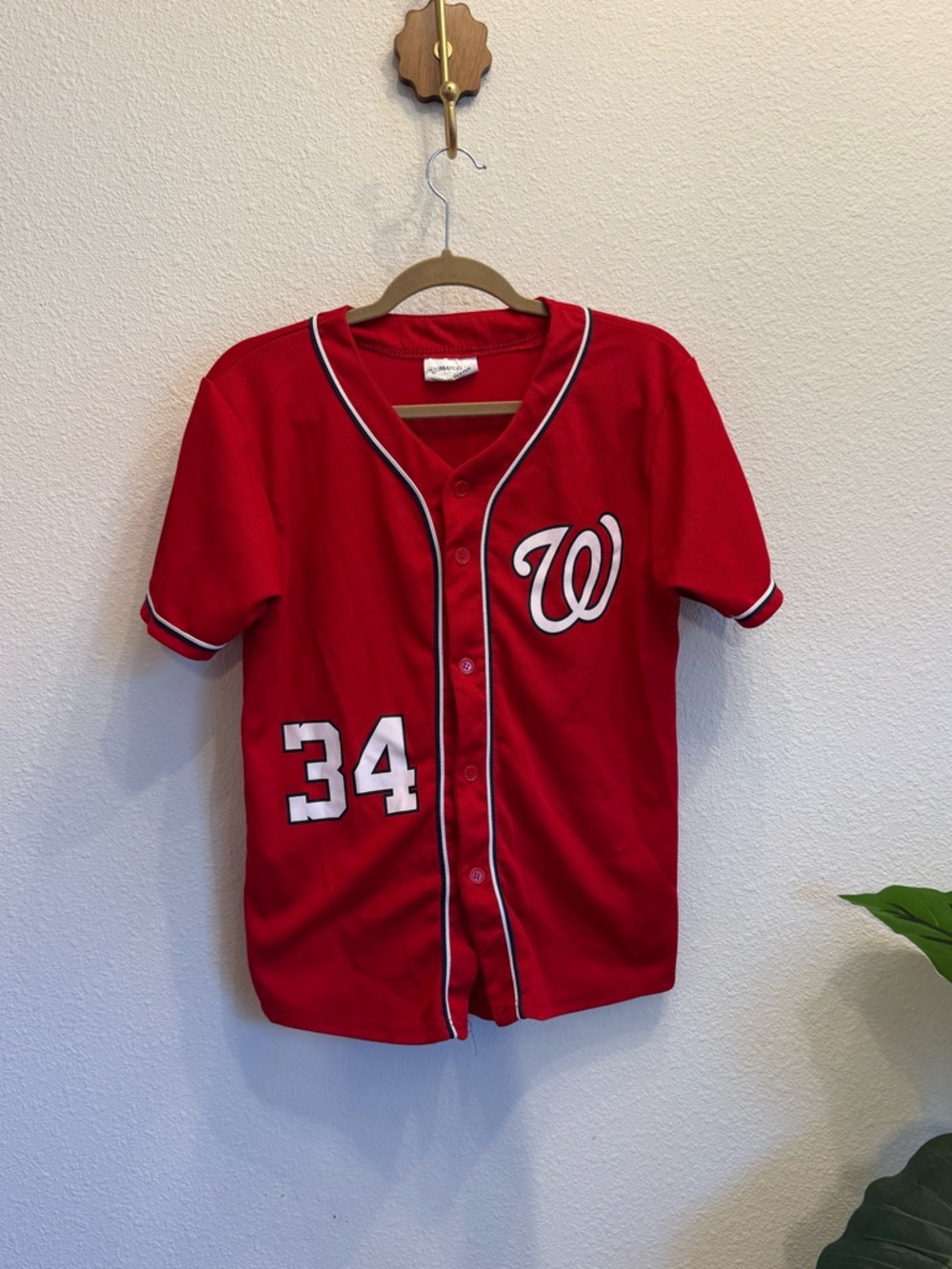 Bryce Harper #34 Washington Nationals Youth Jersey – Size XL